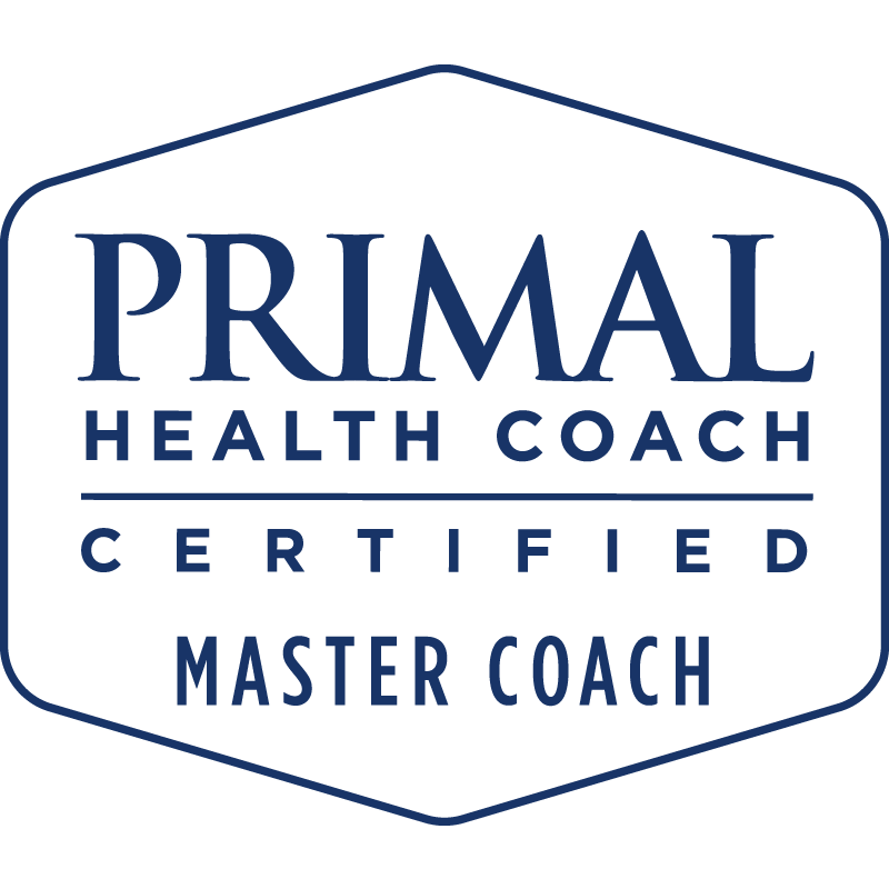 Primal Health Coach Certified Master Coach Emblem